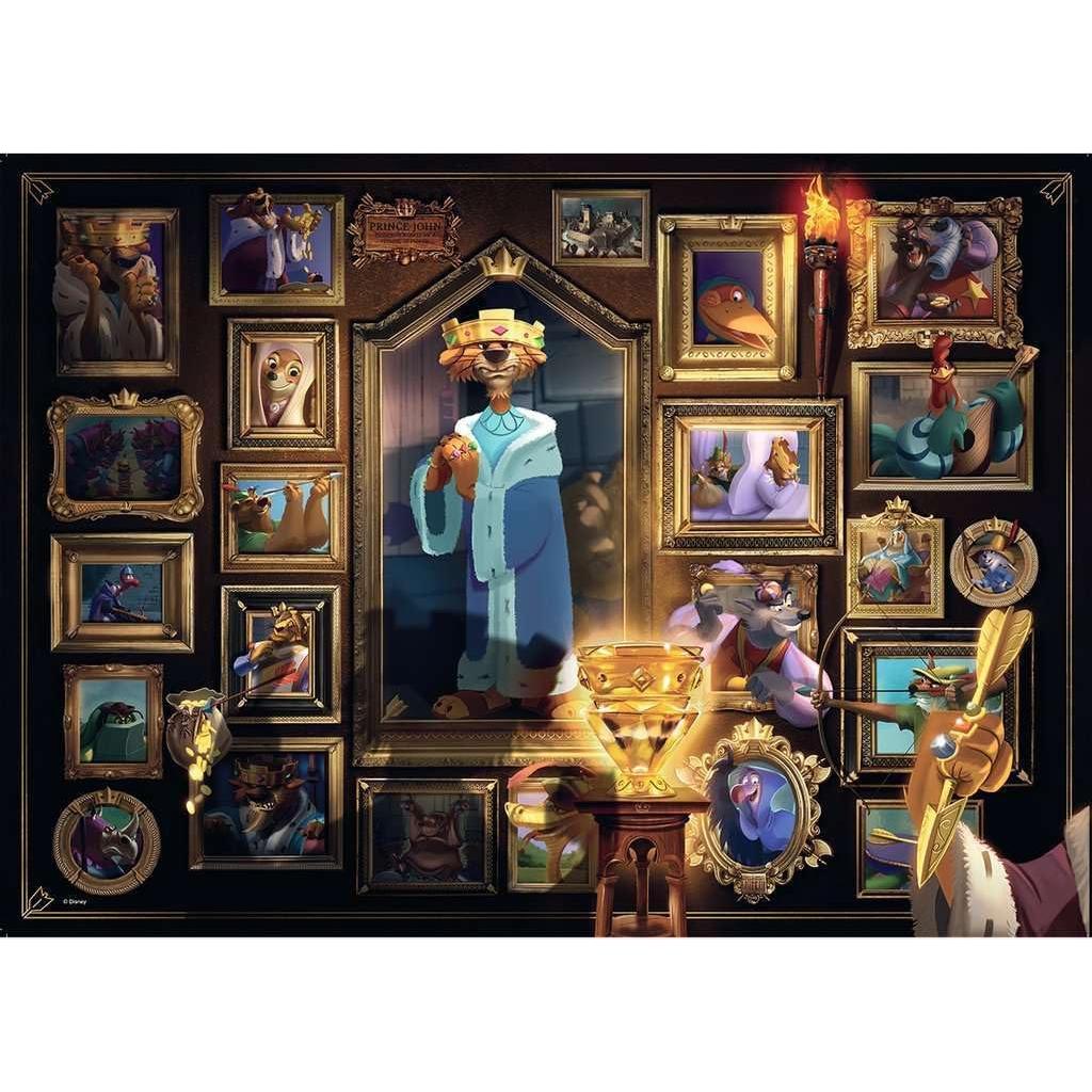 Prince John "Disney Villainous" 1000 Piece Jigsaw Puzzle Ravensburger