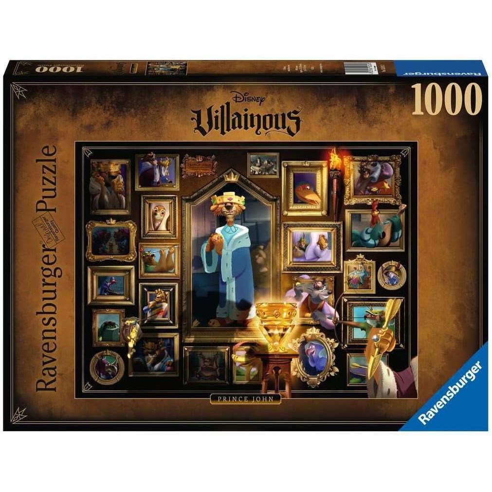 Prince John "Disney Villainous" 1000 Piece Jigsaw Puzzle Ravensburger