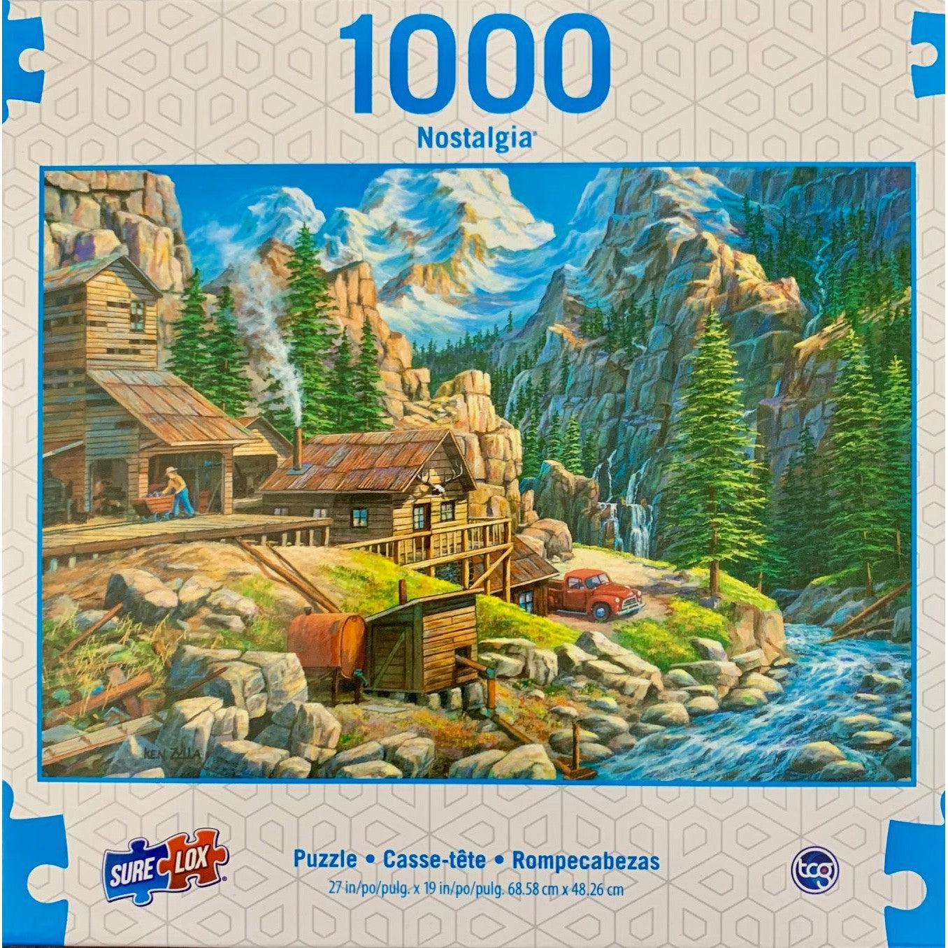 Prospecting Old Digs Nostalgia 1000 Piece Jigsaw Puzzle Sure Lox Puzzle Merchant