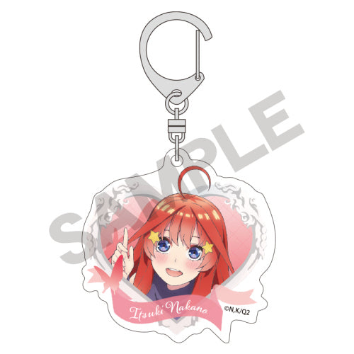 QUINTESSENTIAL QUINTUPLETS HEART FRAME ITSUKI ACRYLIC KEYCHAIN Anime Pop