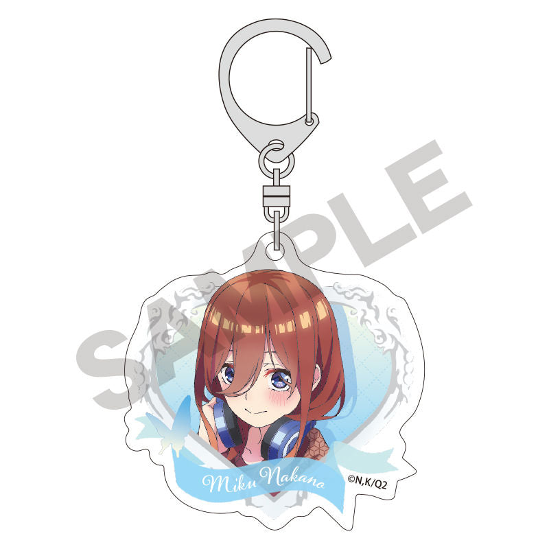 QUINTESSENTIAL QUINTUPLETS HEART FRAME MIKU ACRYLIC KEYCHAIN Anime Pop