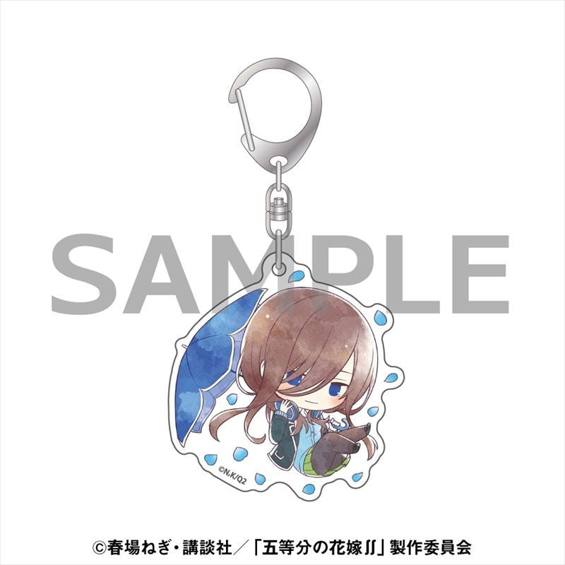 QUINTESSENTIAL QUINTUPLETS MIKU NAKANO ACRYLIC KEYCHAIN Anime Pop