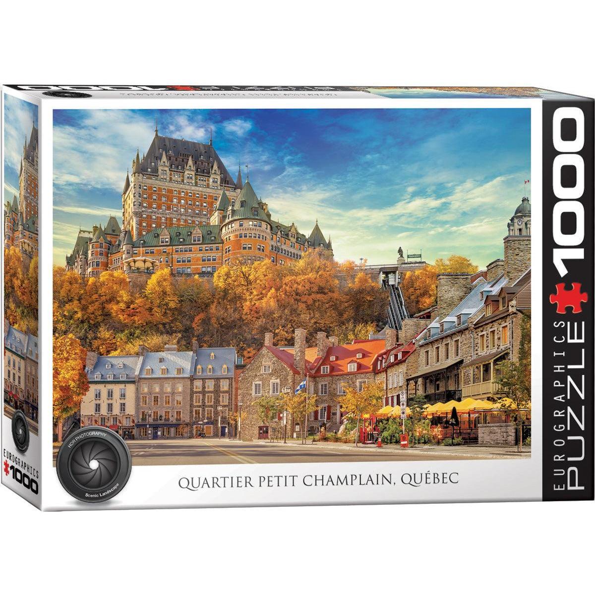 Quartier Petit Champlain Quebec 1000 Piece Jigsaw Puzzle Eurographics