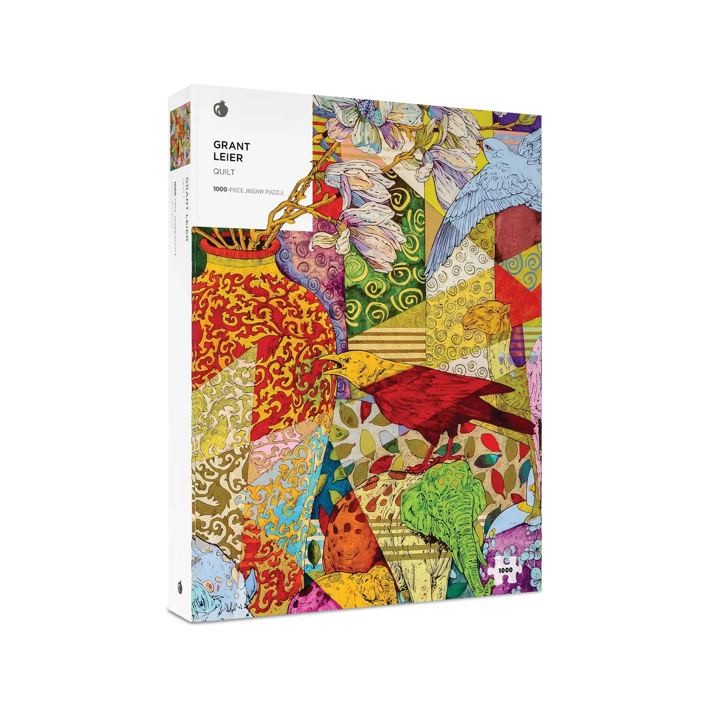 Quilt 1000 Piece Jigsaw Puzzle Pomegranate