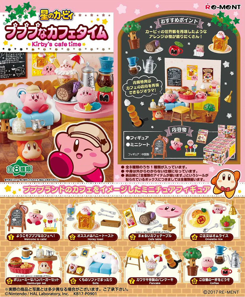 KIRBY - PU-PU-PU CAFE TIME BLIND BOX TRADING FIGURE Anime Pop