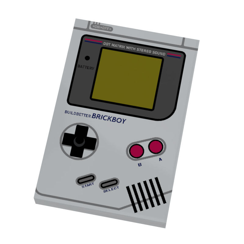 Brickboy Handheld Gaming Console (2x3 Tile) B3 Customs