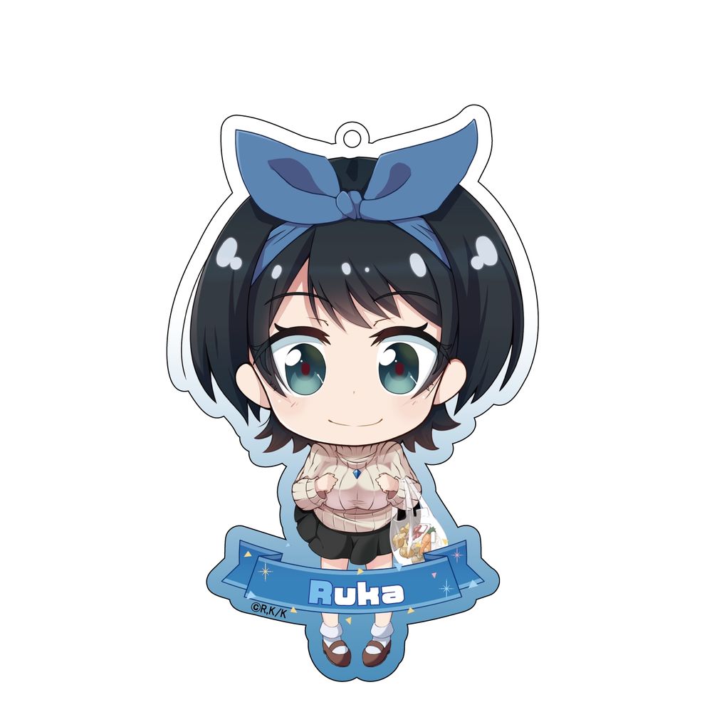 RENT A GIRLFRIEND RUKA SARASHINA ACRYLIC KEYCHAIN Anime Pop