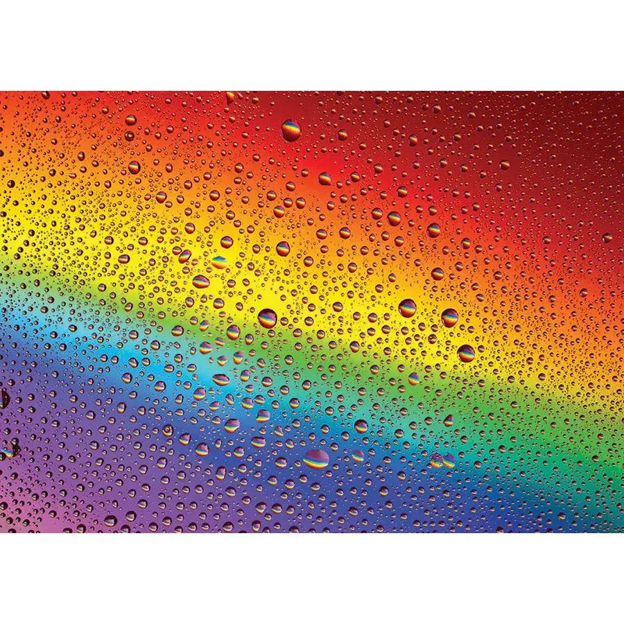 Rainbow Drops 1000 Piece Jigsaw Puzzle Enjoy