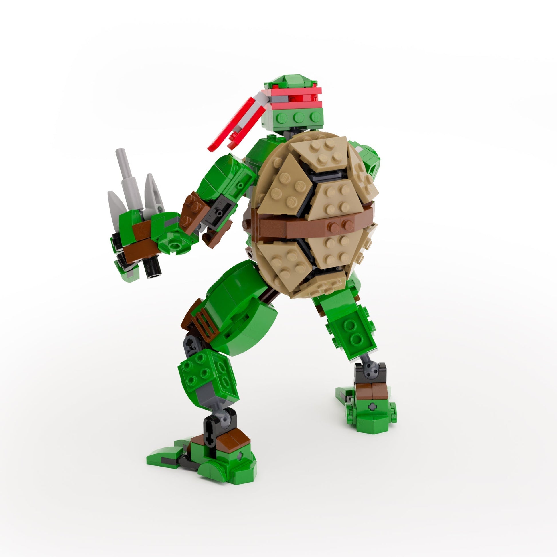Raphael - Custom TMNT Figure made using LEGO parts - B3 Customs B3 Customs
