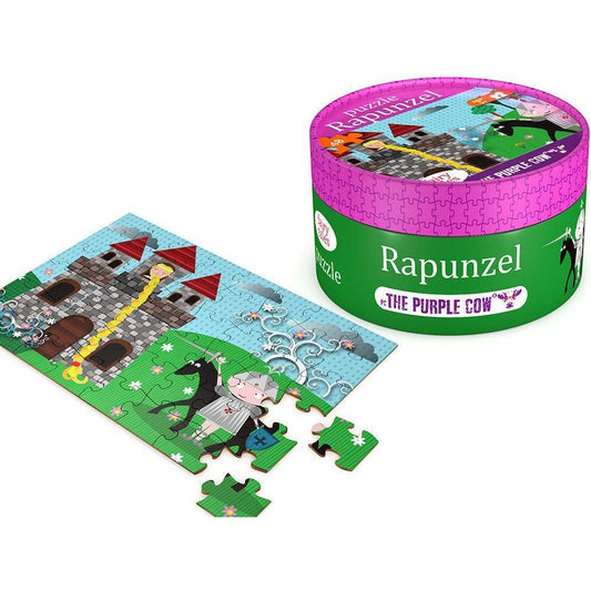 Rapunzel 48 Piece Jigsaw Puzzle Purple Cow Puzzle Merchant