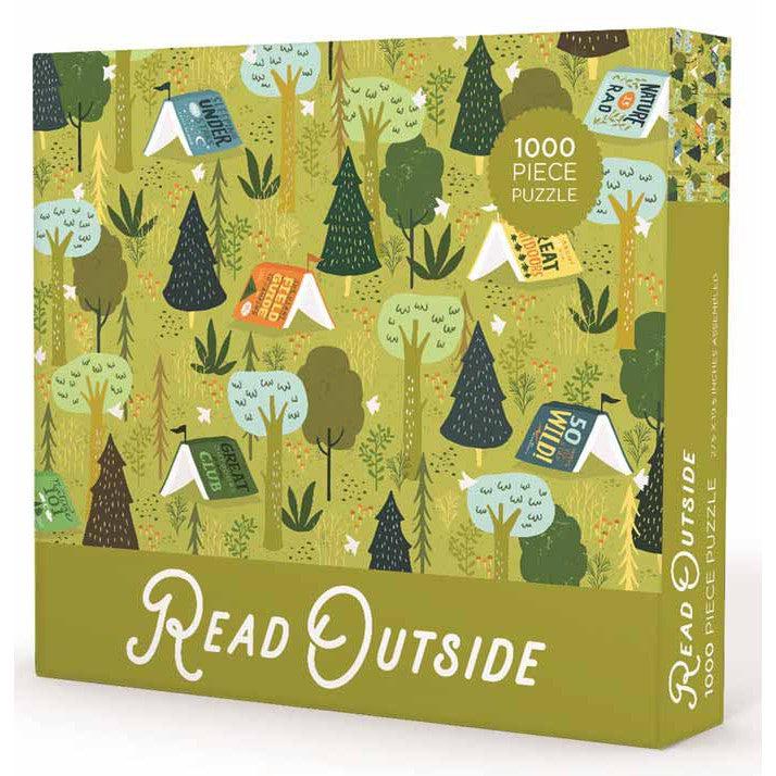 Read Outside 1000 Piece Jigsaw Puzzle Gibbs Smith Puzzle Merchant