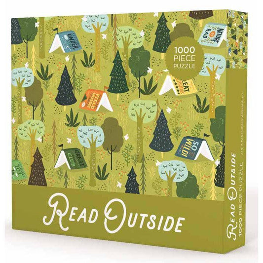Read Outside 1000 Piece Jigsaw Puzzle Gibbs Smith Puzzle Merchant