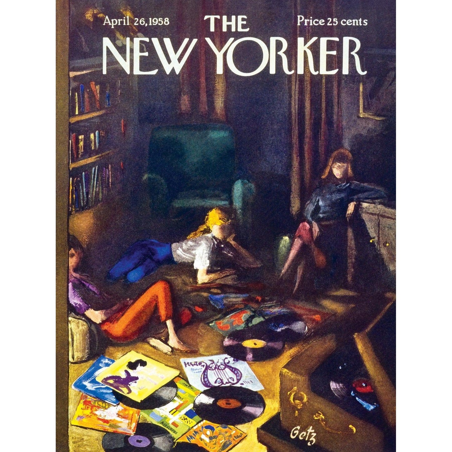 Record Lounge 500 Piece Jigsaw Puzzle NYPC