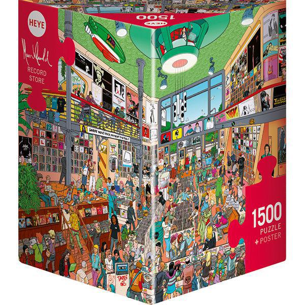Record Store 1500 Piece Jigsaw Puzzle Heye Puzzle Merchant