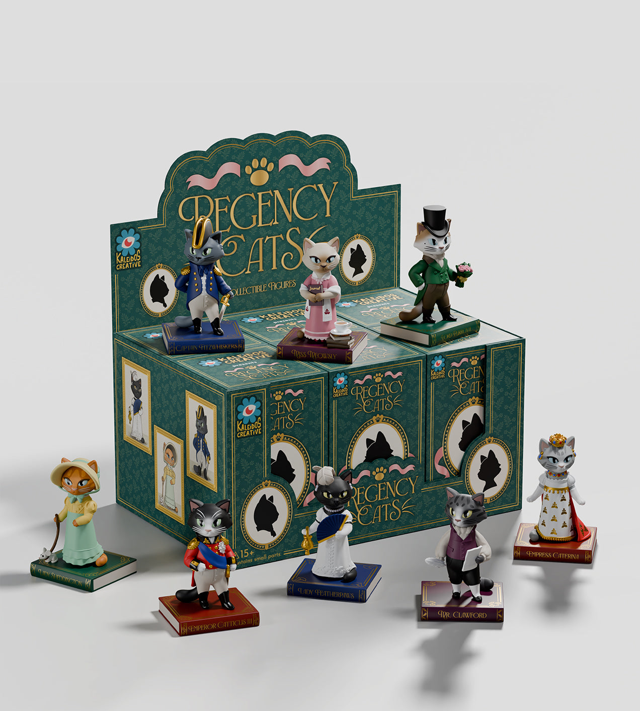 Kaleidos Creative: Regency Cats Blind Box Ralphie's Funhouse