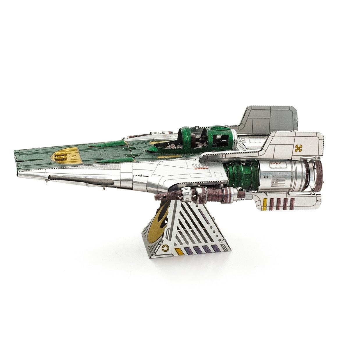 Resistance A-Wing Fighter Star Wars 3D Steel Model Kit Metal Earth