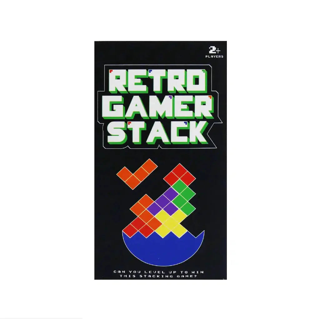 Retro Gamer Stack Game Gift Republic Puzzle Merchant