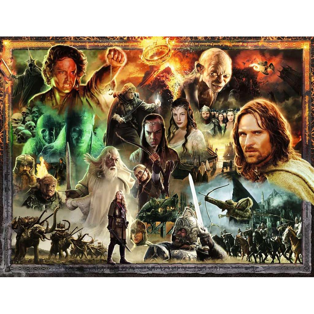 Return of the King LOTR 2000 Piece Jigsaw Puzzle Ravensburger