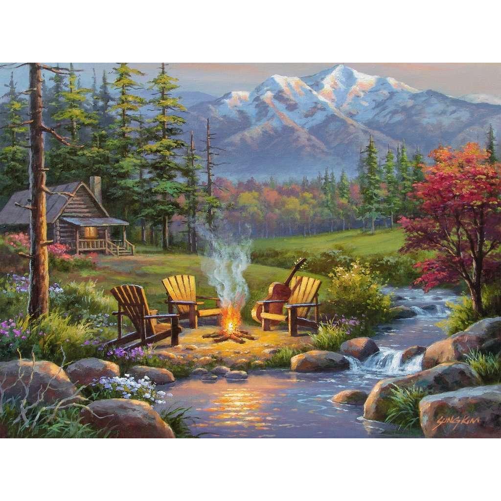 Riverside Livingroom 750 Piece Jigsaw Puzzle Ravensburger