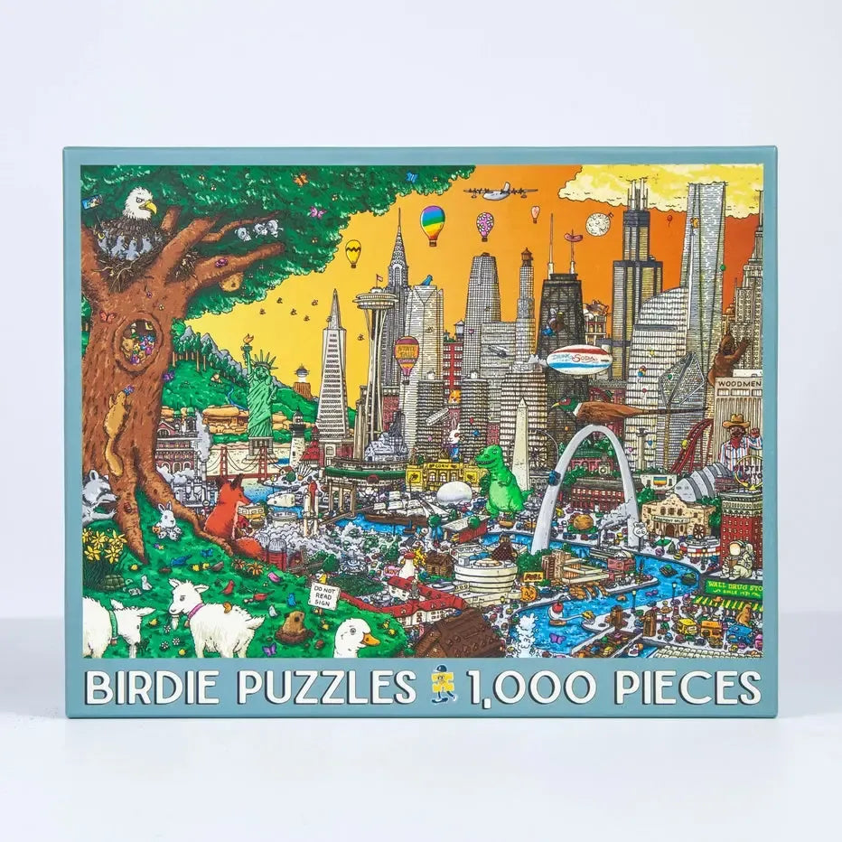 Road Trip 1000 Piece Jigsaw Puzzle Birdie