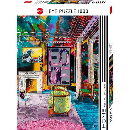 Room with Wave 1000 Piece Jigsaw Puzzle Heye