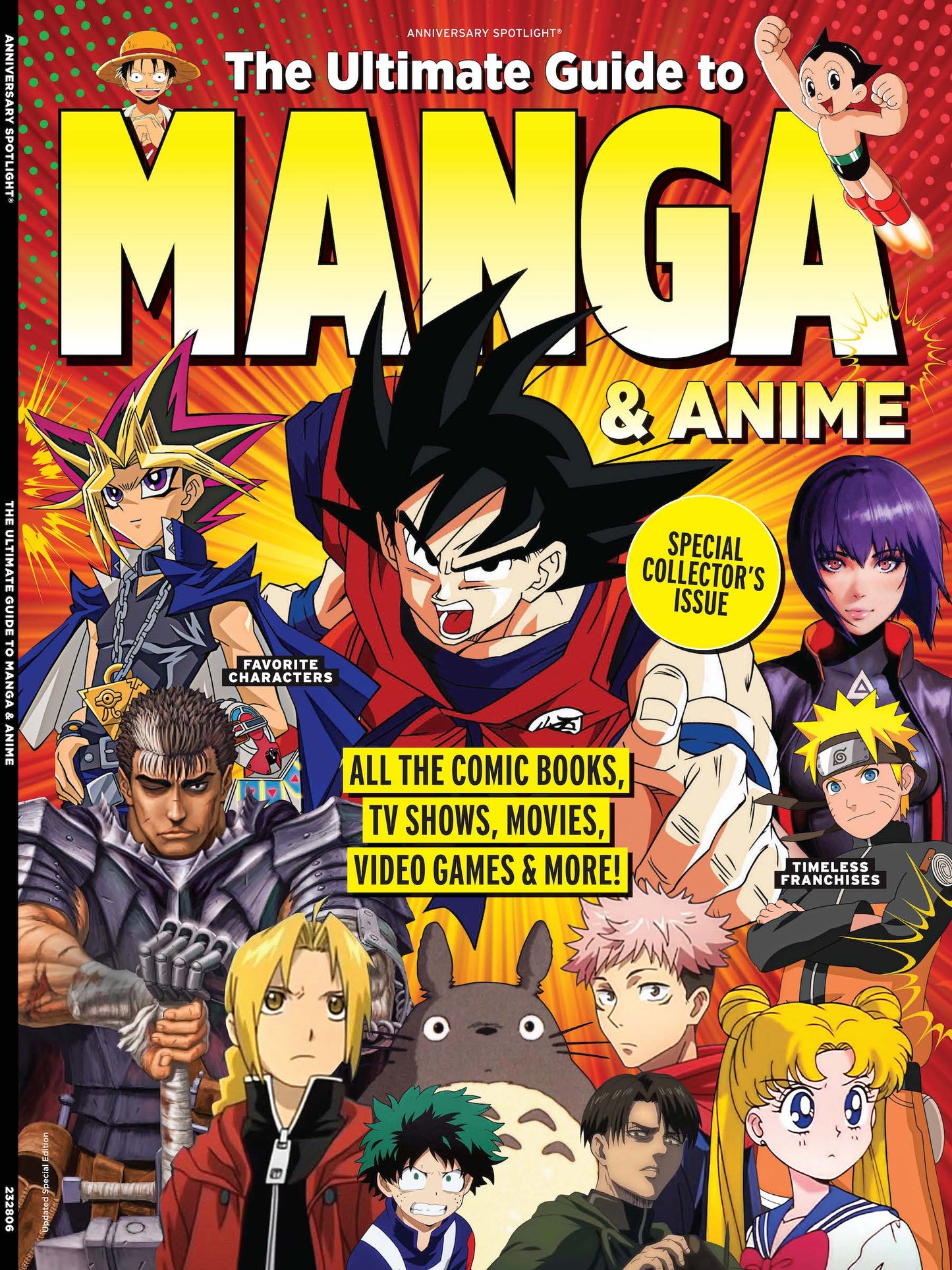 Manga & Anime - The Ultimate Guide Special Collector's Issue: All The Comic Books TV Shows Movies Video Games & More! Magazine Shop US
