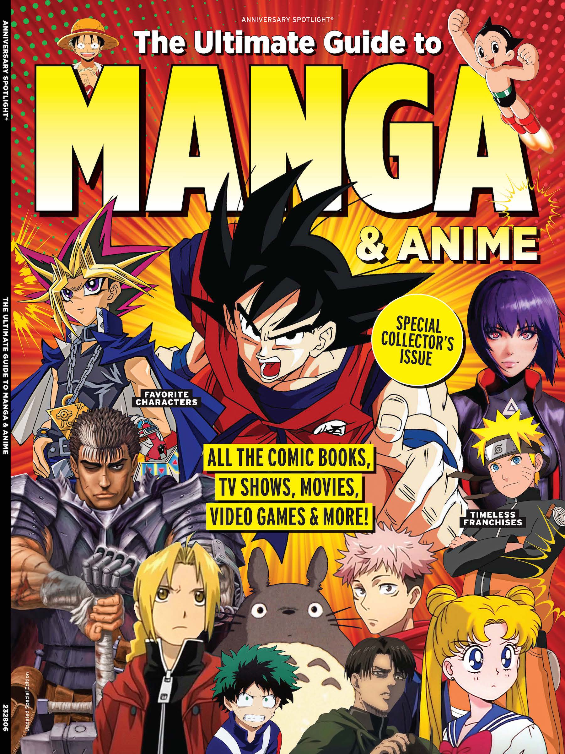 Manga & Anime - The Ultimate Guide Special Collector's Issue: All The Comic Books TV Shows Movies Video Games & More! Magazine Shop US