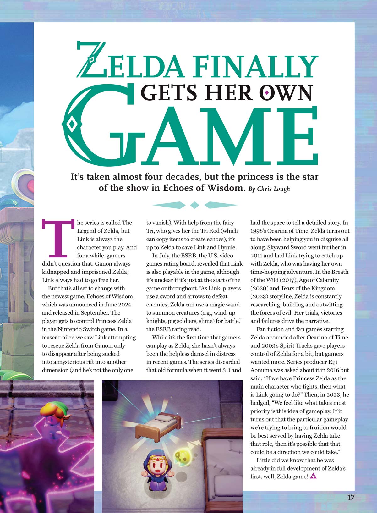 Legend Of Zelda - How It Changed Gaming Forever, Latest On Live-Action Movie, Ranking Games & Spinoffs, Key Characters, Link, Ganondorf, Weapons, Explore Hyrule, Her Own Game Echoes Of Wisdom & More! Magazine Shop US