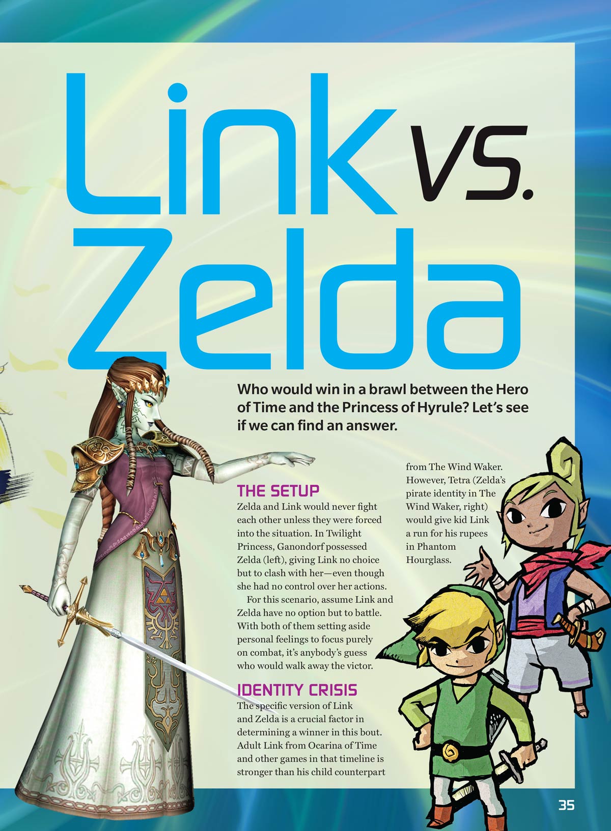 Legend of Zelda - 40th Anniversary Special Issue: The Ultimate Fan Guide, Link vs. Zelda Showdown Battle, 3 Timelines Uncovered, Everything You Need To Know About The New Movie, Rankings, NPCs & More! Magazine Shop US