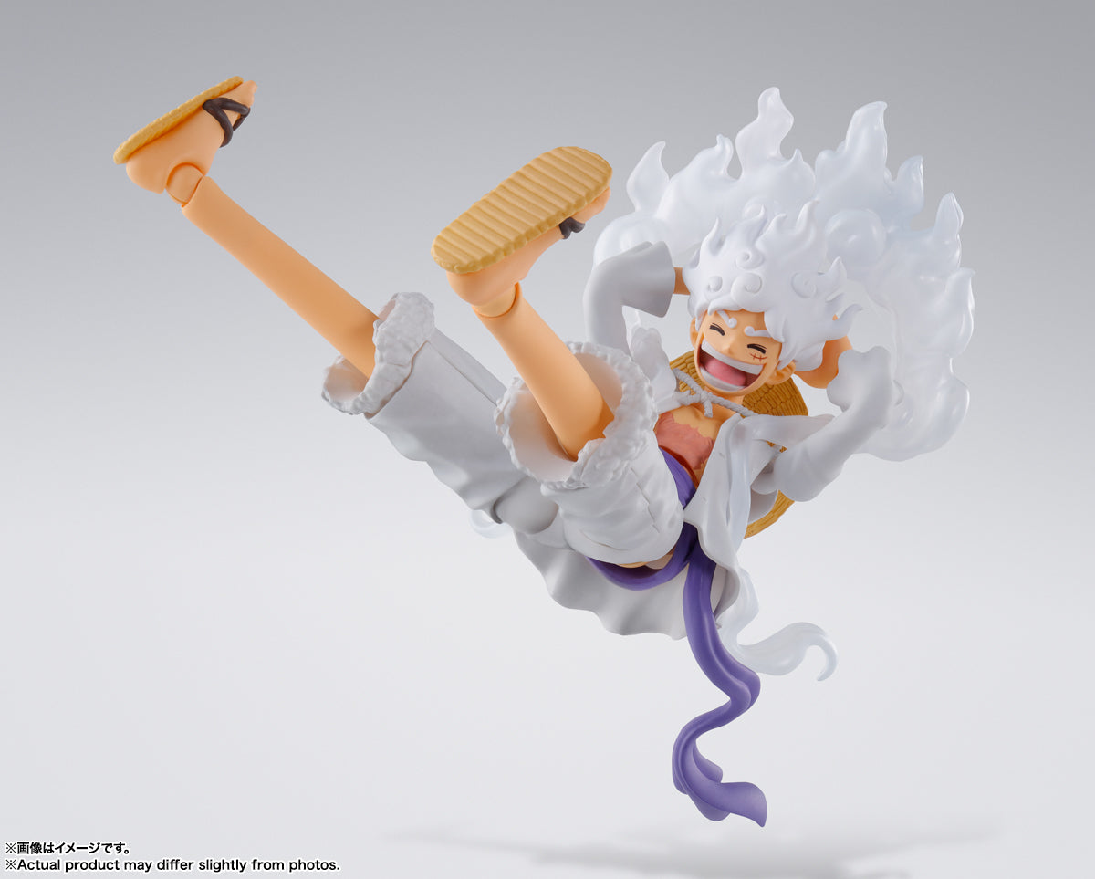 One Piece - Monkey D. Luffy Gear 5 S.H Figuarts Figure Super Anime Store