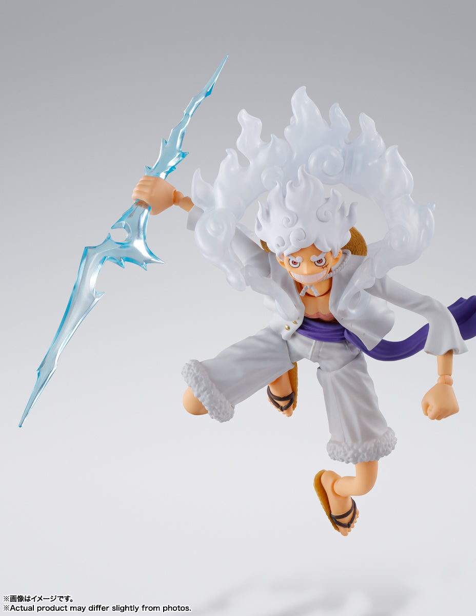 One Piece - Monkey D. Luffy Gear 5 S.H Figuarts Figure Super Anime Store