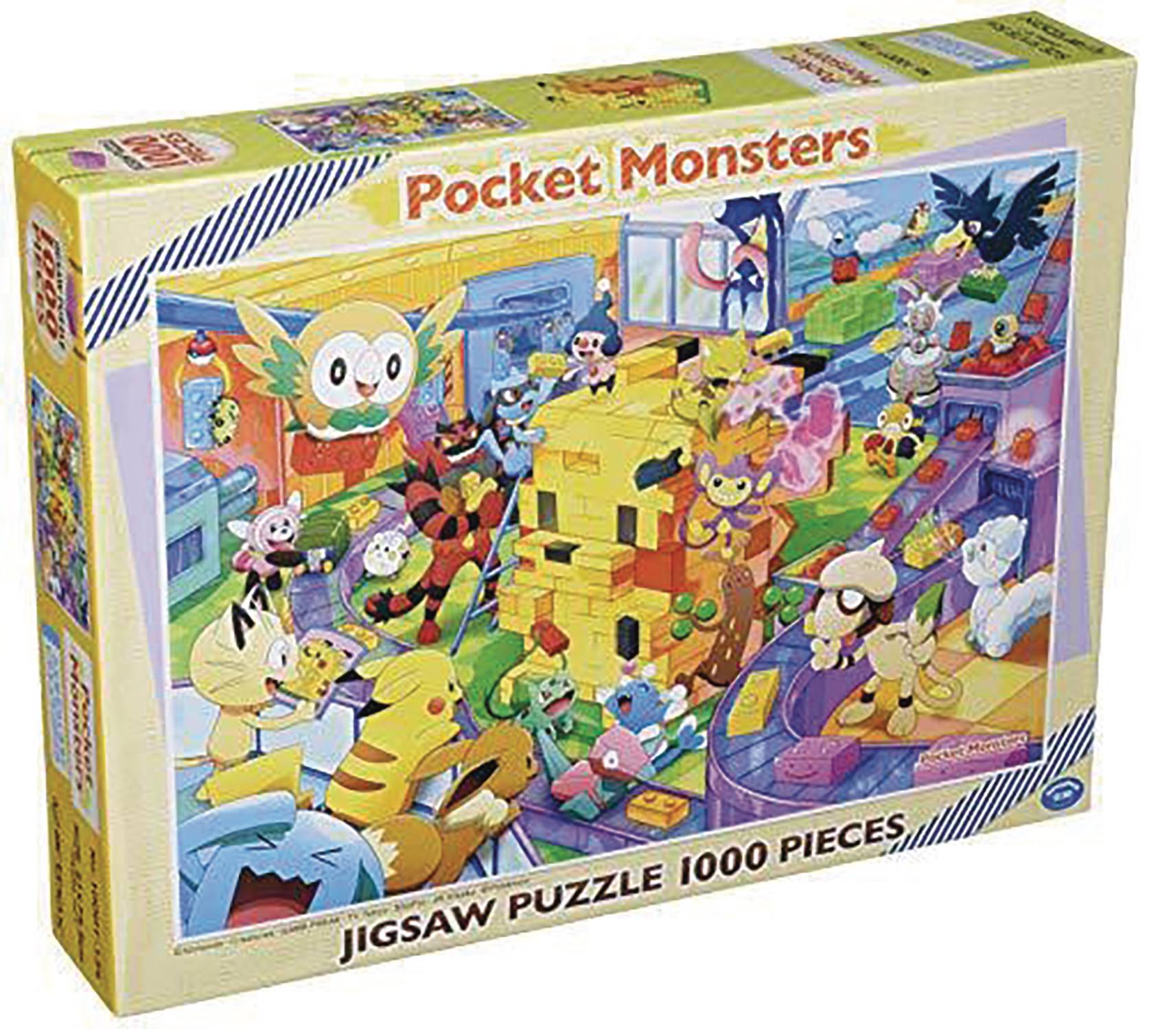 Pokemon Lets Make it Together Pikachu 1000Pcs Puzzle Collectors Row