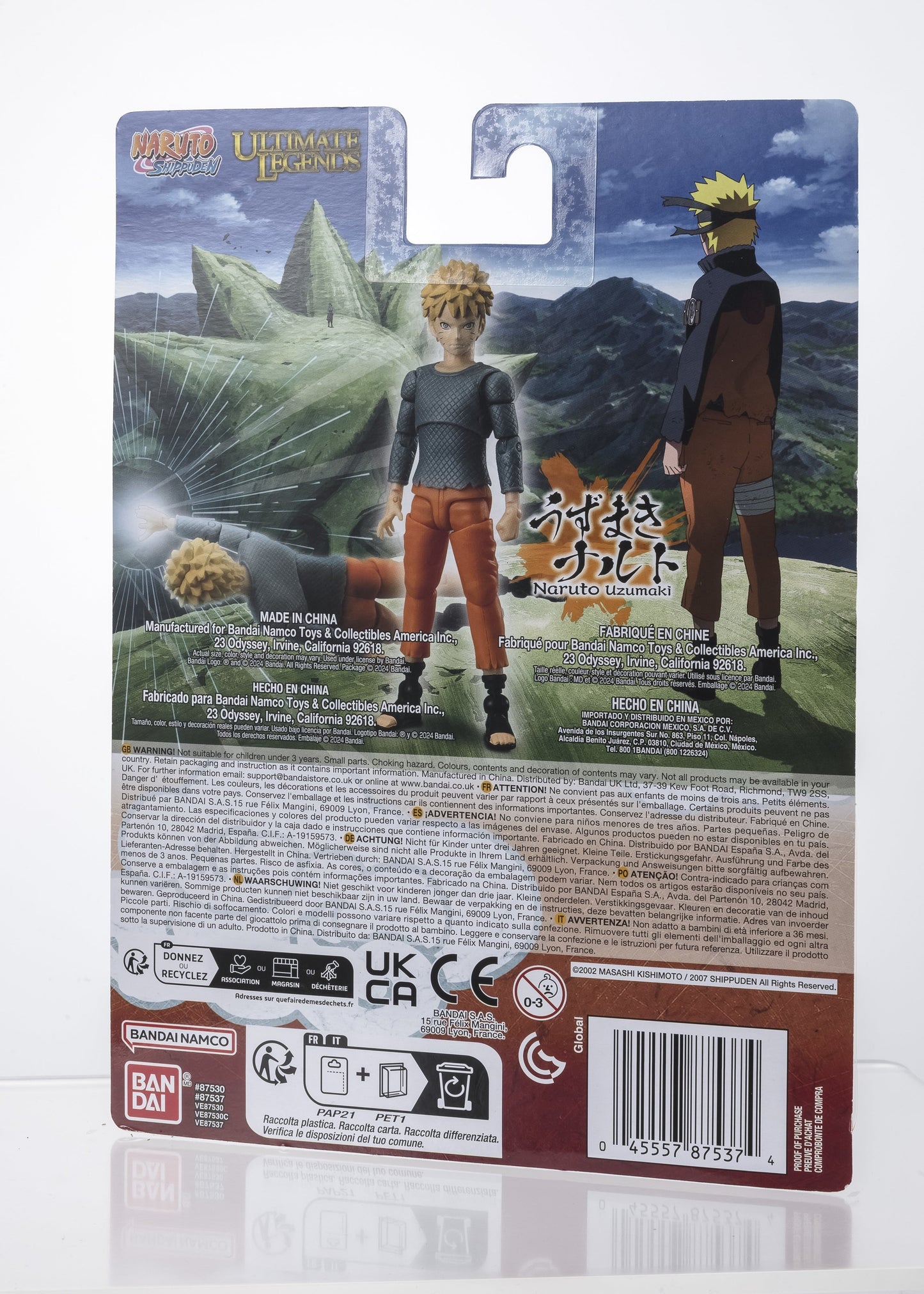 NARUTO ULTIMATE LEGENDS FINAL VALLEY NARUTO UZUMAKI Action Figure Super Anime Store
