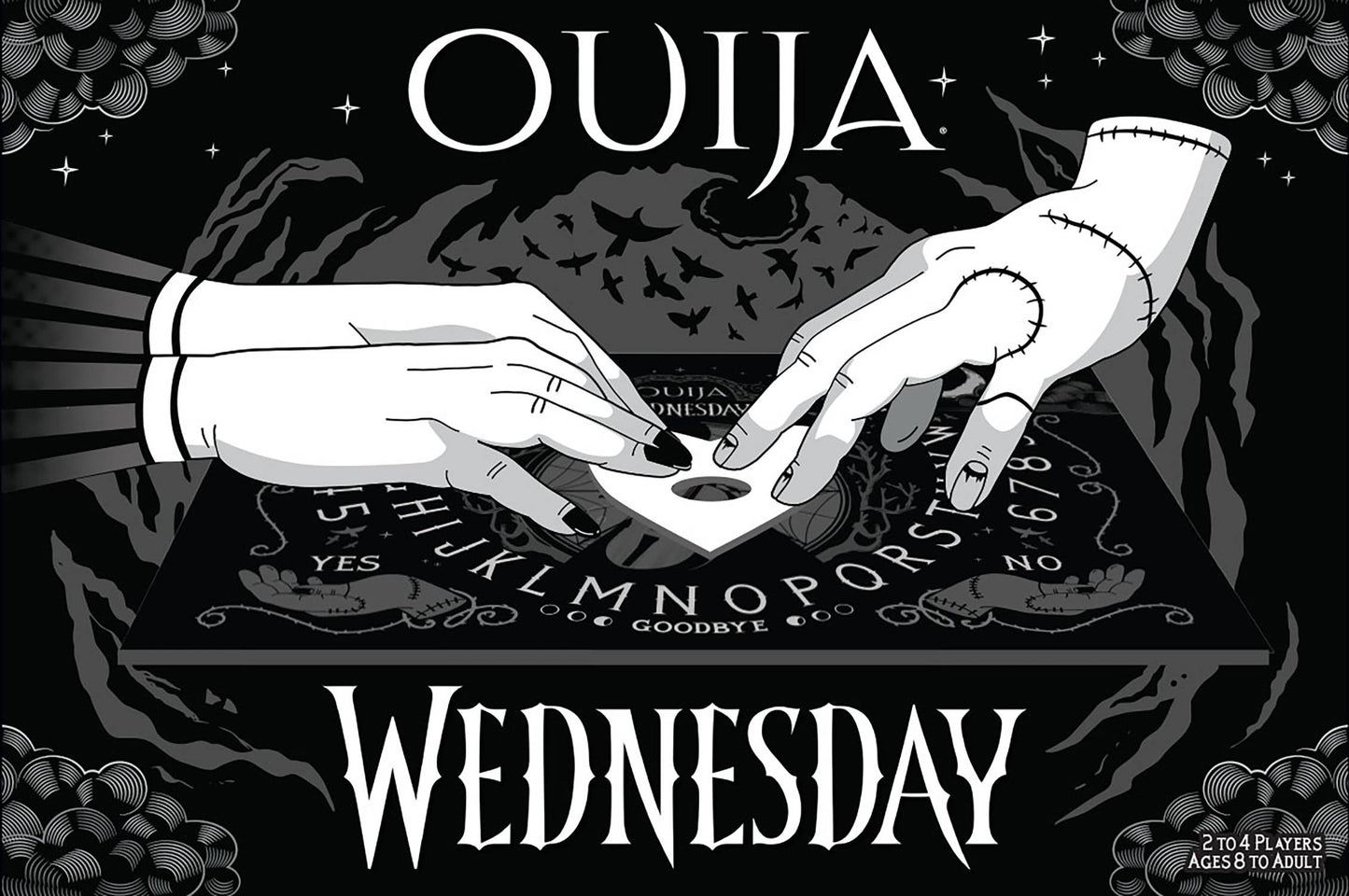 Wednesday Glow in the Dark Ouija Board - CLEARANCE Collectors Row