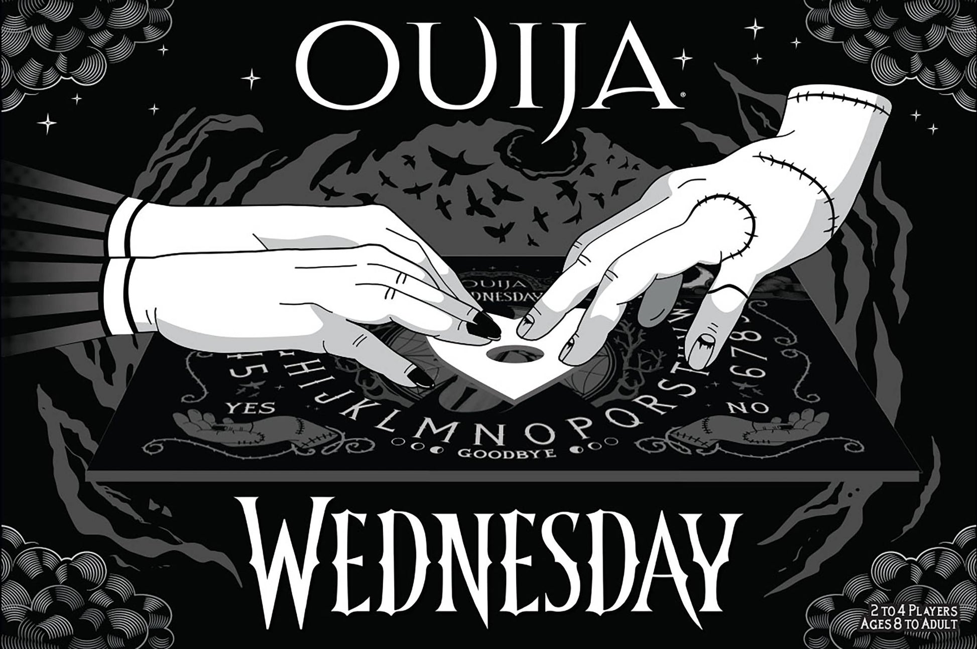 Wednesday Glow in the Dark Ouija Board - CLEARANCE Collectors Row