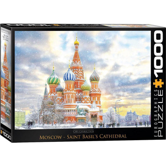 Saint Basil's Cathedral Moscow Russia 1000 Piece Jigsaw Puzzle Eurographics