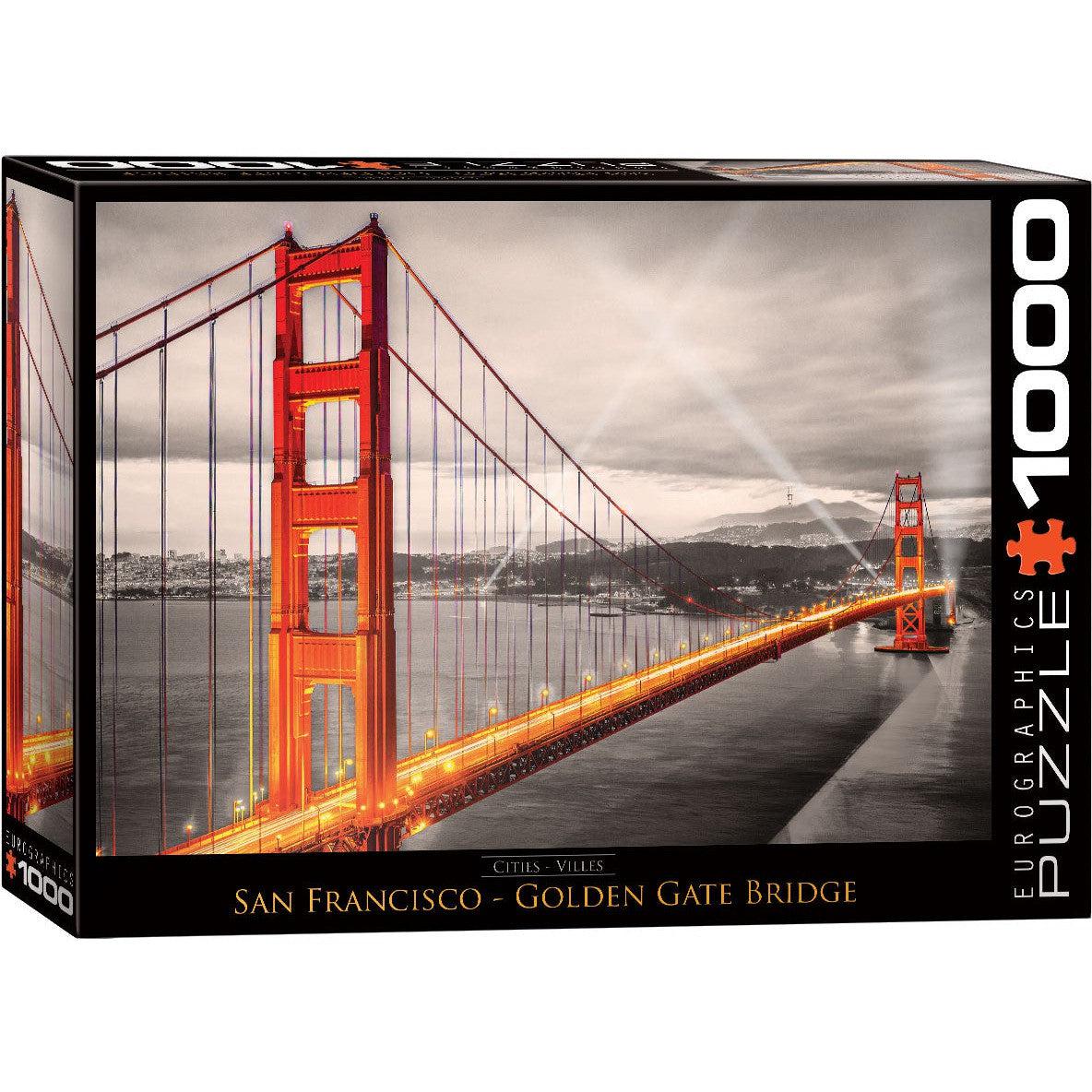 San Francisco Golden Gate Bridge 1000 Piece Jigsaw Puzzle Eurographics Puzzle Merchant
