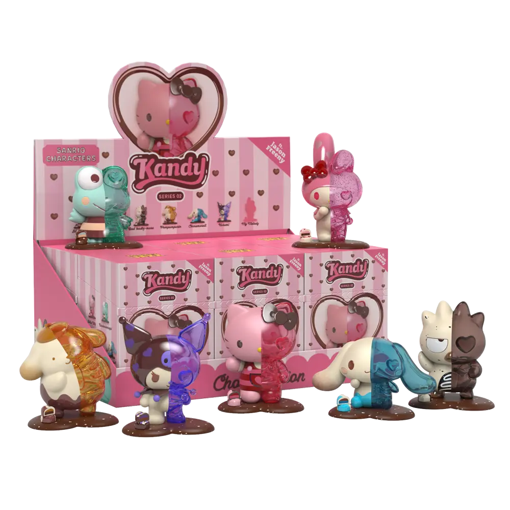 Kandy x Sanrio ft. Jason Freeny Series 02 (Choco Edition) (1 Blind Box) Super Anime Store