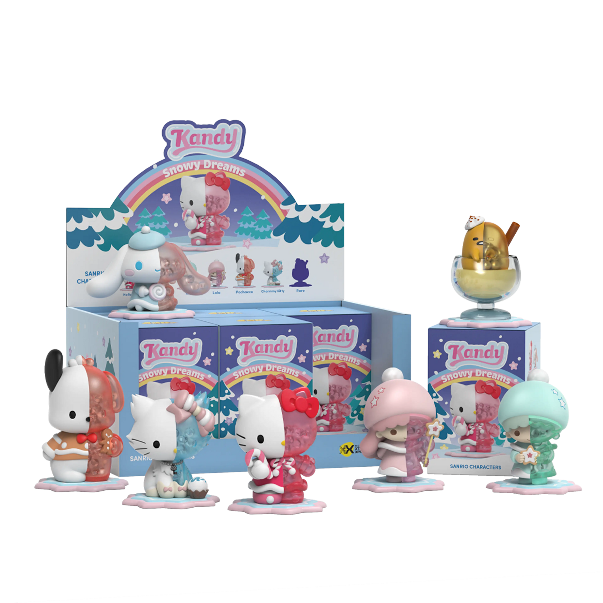 Kandy x Sanrio Snowy Dreams Blind Box - Hello Kitty Winter Series by Mighty Jaxx Super Anime Store