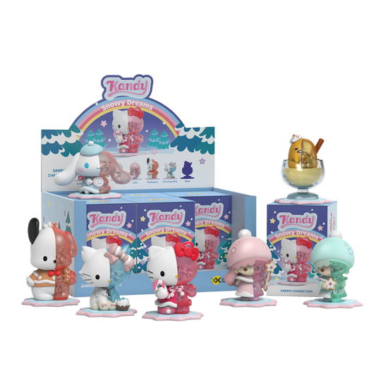 Kandy x Sanrio Snowy Dreams Blind Box - Hello Kitty Winter Series by Mighty Jaxx Super Anime Store
