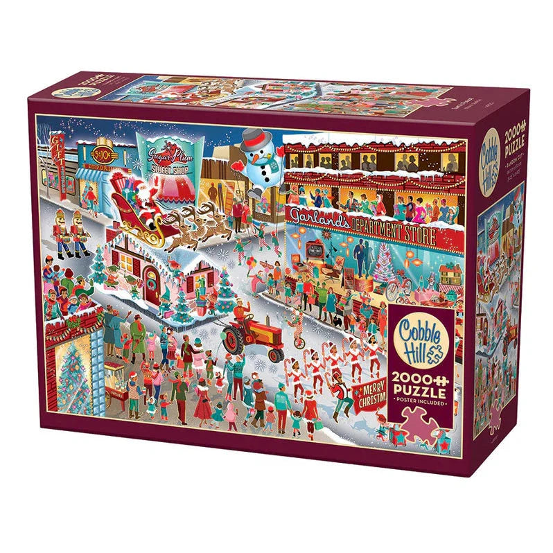 Santa's Parade 2000 Piece Jigsaw Puzzle Cobble Hill Puzzle Merchant
