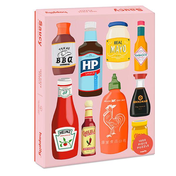 Saucy 1000 Piece Jigsaw Puzzle Happily Puzzle Merchant