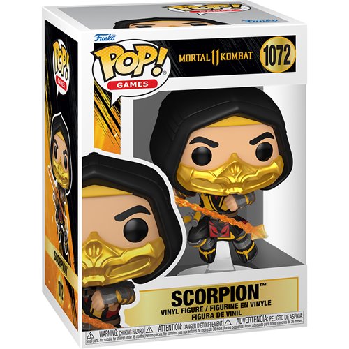 Mortal Kombat 11 Fatality Scorpion Funko Pop! Vinyl Figure #1072 Moliner Games
