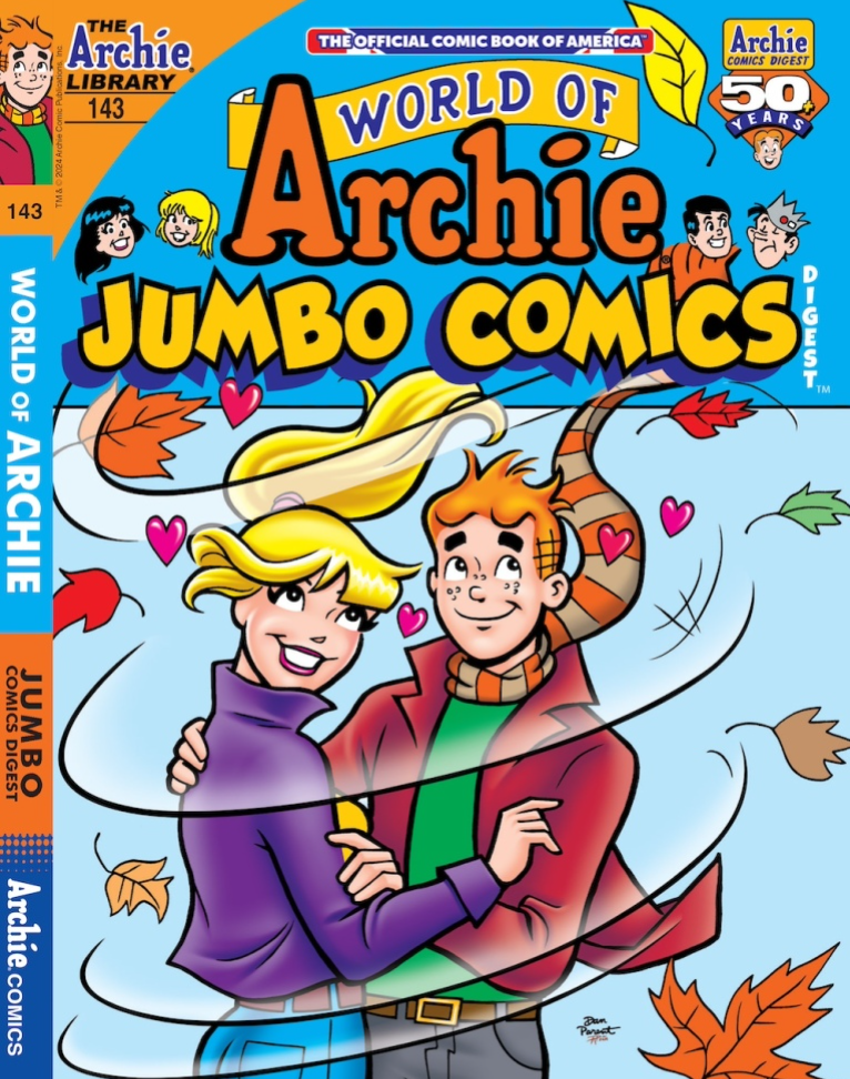 World Of Archie Jumbo Comics - Issue 143: Brand New Story, Young Doctor Masters Wants to Make Riverdale Your Favorite Town, Archie Andrews & Betty Cooper's Adventure & All About Memes! Magazine Shop US