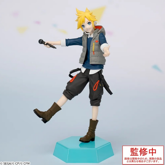 HATSUNE MIKU: COLORFUL STAGE! (PROJECT SEKAI) - KAGAMINE LEN STREET SEKAI DESKTOP X DECORATE COLLECTIONS FIGURE Anime Pop