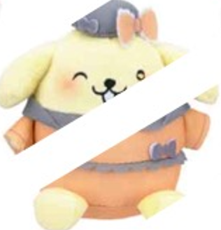 SANRIO CHARACTERS - CINNAMOROLL/POCHACO/POMPOMPURIN MINI PLUSH Pompompurin Anime Pop