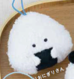 GYUTTO ONIGIRISAN PETIT MASCOT PLUSH Nori Anime Pop