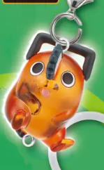 CHAINSAW MAN THE MOVIE: REZE ARC - POCHITA TSUNAGA RING 3D KEYCHAIN B Anime Pop