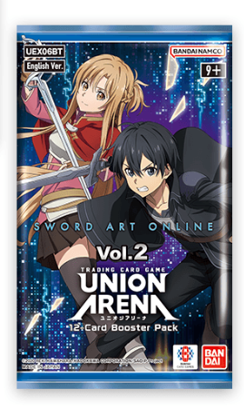 UNION ARENA BOOSTER PACK Sword Art Online Vol.2 [UEX06BT] Super Anime Store
