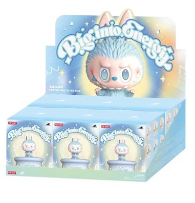 [In Stock] POPMART Labubu Big into Energy Series Crystal Ball Series Figures (SEALED) Sealed Case of 6 Sealed Blind Boxes Ralphie's Funhouse